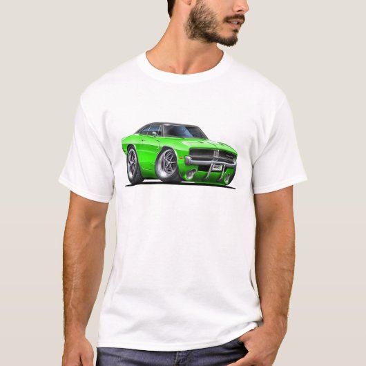 Dodge-Ladegerät-Limones Auto T-Shirt (Vorderseite)
