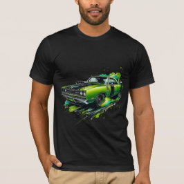 Dodge-Ladegerät Muskelwagen - T - Shirt von Männer