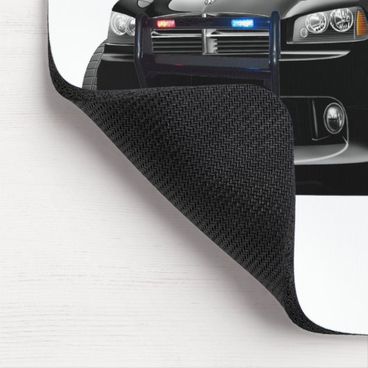 Dodge-Ladegerät-Polizei-Auto Mousepad (Ecke)