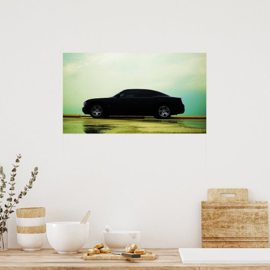 Dodge-Ladegerät Poster (Küche)