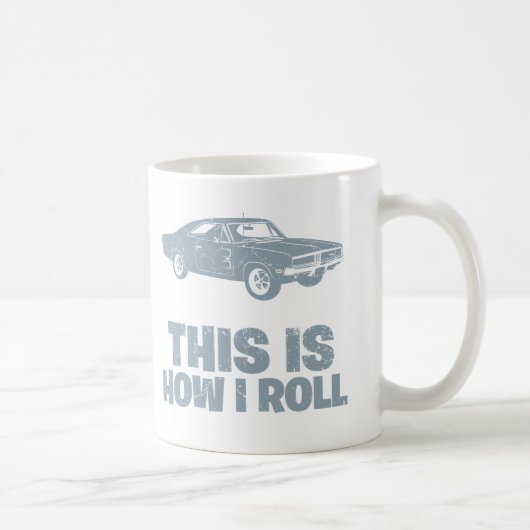 Dodge-Ladegerät R/T Se 1969 Kaffeetasse (Rechts)
