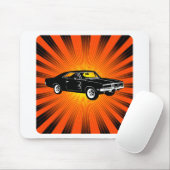 Dodge-Ladegerät R/T Se 1969 Mousepad (Mit Mouse)