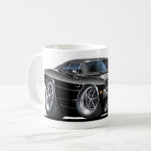 Dodge-Ladegerät-Schwarz-Auto Kaffeetasse (Vorderseite Links)