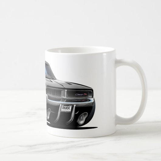 Dodge-Ladegerät-Schwarz-Auto Kaffeetasse (Rechts)