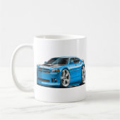 Dodge-Ladegerät-Superbienen-Blau-Auto Kaffeetasse (Links)