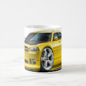 Dodge-Ladegerät-Superbienen-Gelb-Auto Kaffeetasse (Mittel)