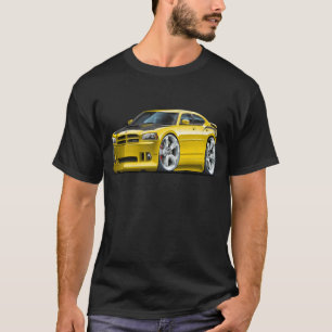Dodge-Ladegerät-Superbienen-Gelb-Auto T-Shirt