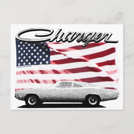 Dodge-Ladekarte Postkarte (Vorderseite)