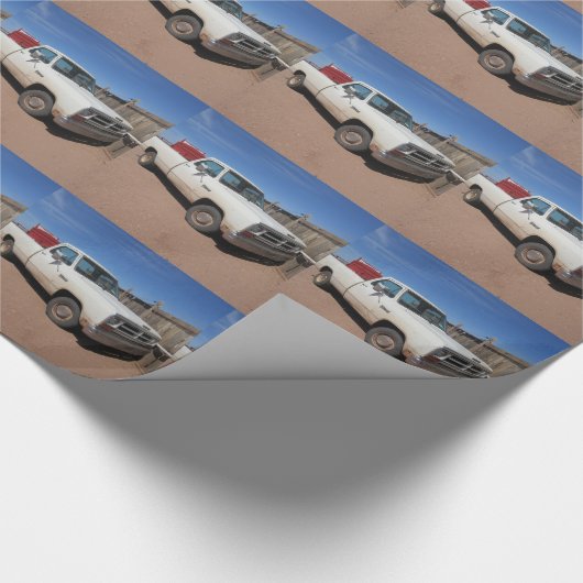 Dodge-LKW 1986 Geschenkpapier (Ecke)