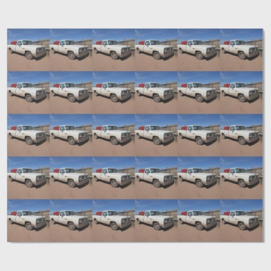 Dodge-LKW 1986 Geschenkpapier (Flach)