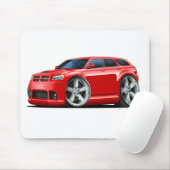 Dodge-Magnum-Rot-Auto Mousepad (Mit Mouse)