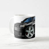 Dodge-Magnum-Schwarz-Auto Kaffeetasse (Vorderseite Links)