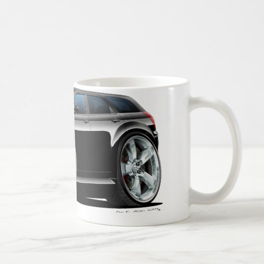 Dodge-Magnum-Schwarz-Auto Kaffeetasse (Rechts)