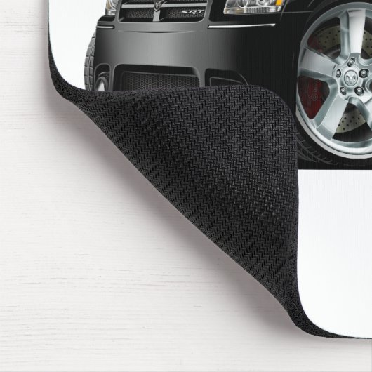 Dodge-Magnum-Schwarz-Auto Mousepad (Ecke)