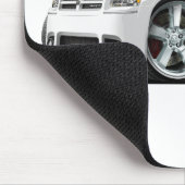 Dodge-Magnum-Weiß-Auto Mousepad (Ecke)