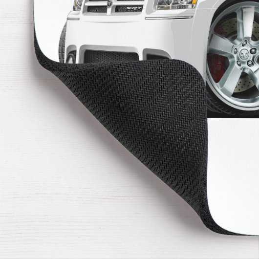 Dodge-Magnum-Weiß-Auto Mousepad (Ecke)