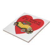 Dodge mich nicht, sei meine Valentin! Retro Valent Fliese (Seite)