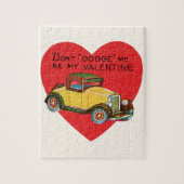 Dodge mich nicht, sei meine Valentin! Retro Valent Puzzle (Vertikal)