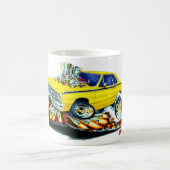 Dodge-Pfeil-Gelb-Auto 1968-71 Kaffeetasse (Mittel)