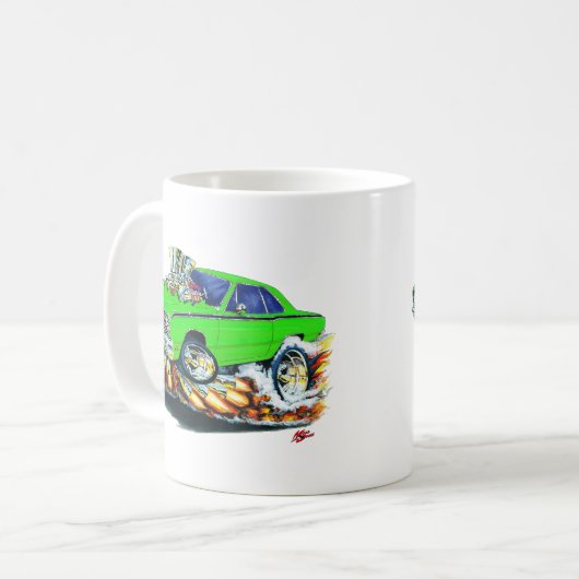 Dodge-Pfeil-Limones Auto 1968-71 Kaffeetasse (Vorderseite Links)