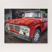 Dodge Power Wagen Klassischer Lkw Puzzle (Horizontal)