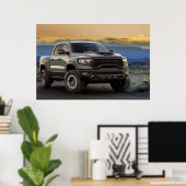 Dodge Ram 1500 TRX Poster (Heimbüro)