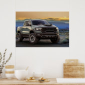 Dodge Ram 1500 TRX Poster (Küche)