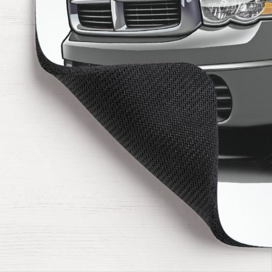 Dodge-RAM-Grau-LKW 2003-08 Mousepad (Ecke)