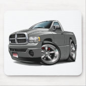 Dodge-RAM-Grau-LKW 2003-08 Mousepad (Vorne)