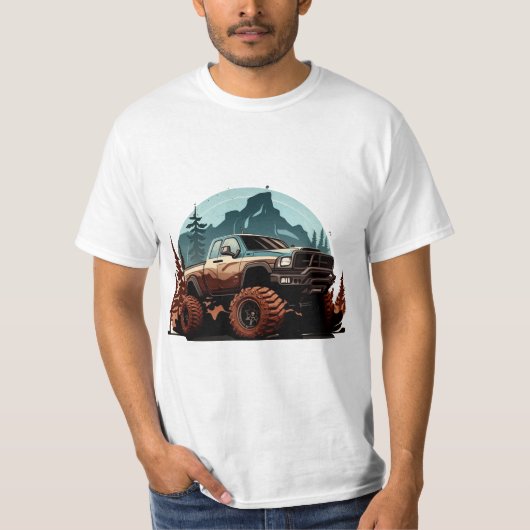 Dodge Ram Rock Crawler T-Shirt (Vorderseite)