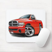 Dodge-RAM-Rot-LKW 2003-08 Mousepad (Mit Mouse)