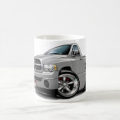 Dodge-RAM-Silber-LKW 2003-08 Kaffeetasse (Mittel)
