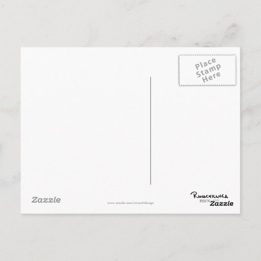 Dodge "RAT ROD" Postkarte (Rückseite)