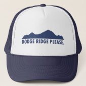 Dodge Ridge Bitte Truckerkappe (Vorderseite)