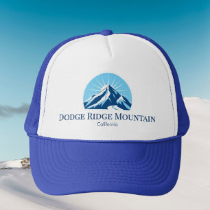 Dodge Ridge Mountain Kalifornien Skigebiet Truckerkappe
