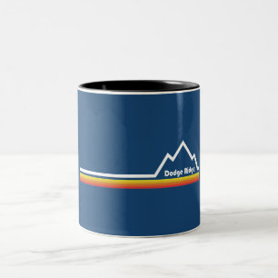 Dodge Ridge Mountain Resort Zweifarbige Tasse