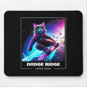 Dodge Ridge Staaten Skifahren Skifahren Mousepad