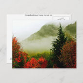 Dodge Road Neist (hell) Postkarte (Vorne/Hinten)