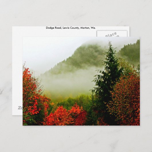 Dodge Road Neist (hell) Postkarte (Vorne/Hinten)