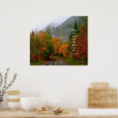 Dodge Road Print w/Scripting Verse Poster (Küche)