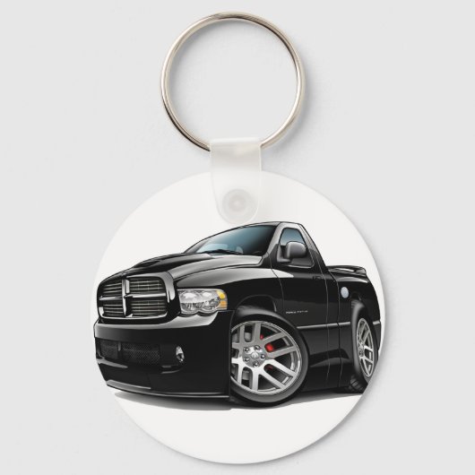 Dodge SRT10 Ram Black Schlüsselanhänger (Vorderseite)