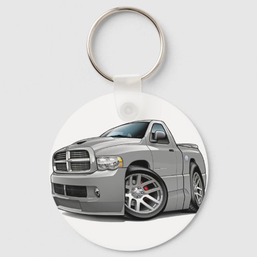 Dodge SRT10 Ram Gray Schlüsselanhänger (Vorderseite)