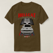 Dodge SRT Hellcat T-Shirt (Design vorne)