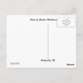 Dodge Stadt Kansas Postkarte (Rückseite)