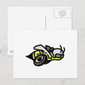 Dodge Super Bee Logo Postkarte (Vorne/Hinten)