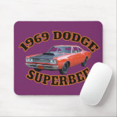 Dodge Superbee Mausunterlage 1969 Mousepad (Mit Mouse)