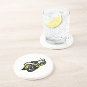 Dodge-Superbienen-Logo Getränkeuntersetzer (Seite)