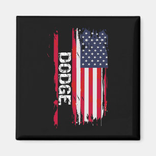 Dodge USA-Flagge Magnet