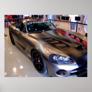 Dodge Viper 2008 American Sports Car Poster Foto