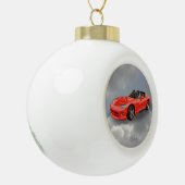 DODGE-VIPER KERAMIK Kugel-Ornament (Links)